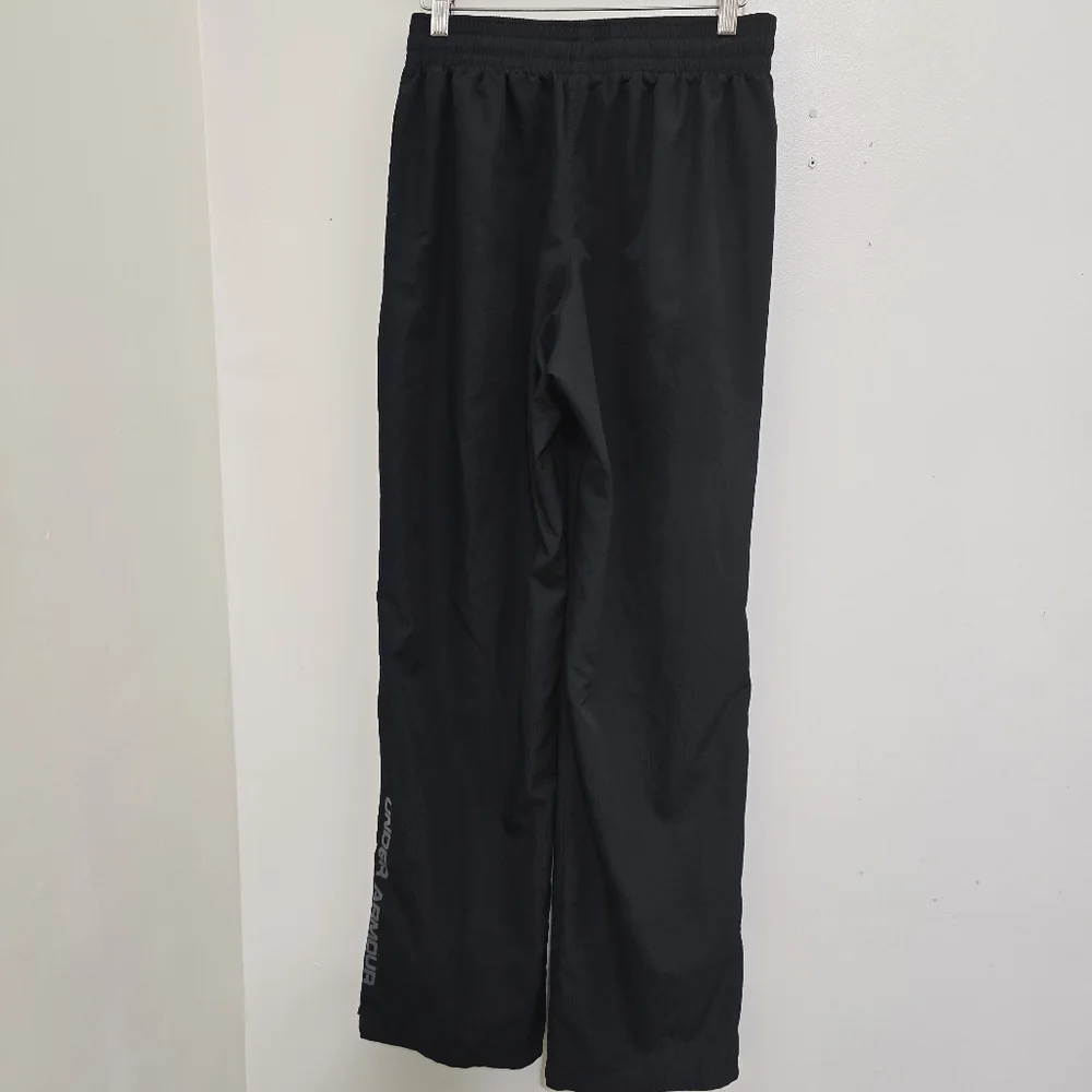 UNDER ARMOUR men size Small  Vital Woven‎ Pants Loose Track Mesh Lined Ankle Zip